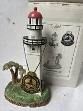 RARE 1999 Lefton Historic American Lighthouse Diamond Head HI. 12858 NEW IN BOX picture