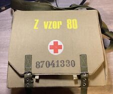 MILITARY CZECH ARMY Z vzor 80 FIRST AID KIT GREEN SHOULDER Bag W/ Surgical Kit picture