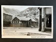 Postcard RPPC Library Georgetown Colorado Photo Denver Street View 1926 picture