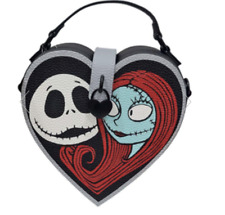 Disney Parks Crossbody Bag Jack And Sally Forever Heart Box New With Tag picture