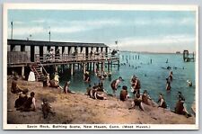 Postcard Savin Rock Bathing Scene New Haven Conn. *A264 picture