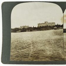 Frontenac Hotel 1000 Islands Stereoview c1903 Round Island Clayton NY Card B2171 picture