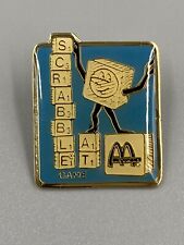 Vintage Mcdonalds Scrabble Promotional Lapel Pin picture