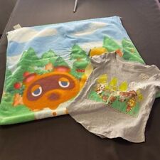 Animal Crossing New With Tag T Shirt & Animal Crossing Towel - Tom Nook picture