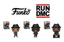 NEW Funko POP Rocks:  Hip-Hop Rap RUN DMC Set of 3: 199 200 201 Vinyl Figures picture