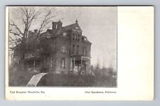 Meadville PA-Pennsylvania, City Hospital, Antique, Vintage Souvenir Postcard picture