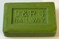 Vintage D&RG Denver & Rio Grande Railway Railroad Hand Soap Bar Washroom picture