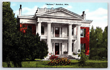 Original Old Vintage Antique Postcard Melrose House Mansion Building Natchez, MS picture