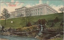 c1910s Cuyahoga Court House Cleveland Ohio Sixth City waterfall postcard A844 picture