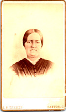 Antique Circa 1860s CDV Photograph Dayton, Ohio Woman by  S.P. Tresize picture