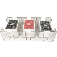 Yuanhe 9 Deck Clear Canasta Playing Card Tray picture