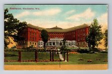 Waukesha WI-Wisconsin, Resthaven, Antique, Vintage c1914 Souvenir Postcard picture