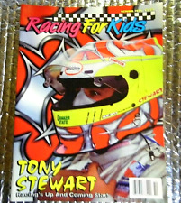 Racing For Kids Magazine NASCAR October 1996 Tony Stewart Cover picture