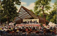 Open Air Concerts in Williams Park, St.Petersburg, Fla., Many People, A-311-624 picture