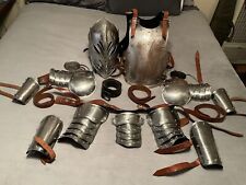 Medieval Fantasy Helmet/Armor Setup, Chest Arm & Leg Protectors, Youth Size picture