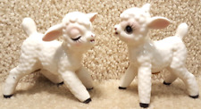 Vintage Lamb Sheep Salt & Pepper Shakers Relco Made In Japan picture