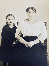 1910s RPPC - MOTHER AND DAUGHTER antique real photo postcard PORTLAND, OREGON picture