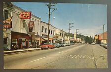 Vintage Postcard Street Scene Quincy CA California picture