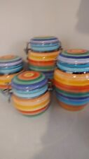 Rondo Vintage Ceramic Canister Set Of 4 picture