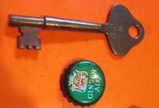 Vintage SOLID BRASS SKELETON KEY # 193 Steamboat,HOTEL, State Room, Key  LISTED picture