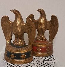 Antique Bronze Eagle Bookends by Marion Bros. picture