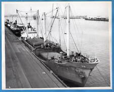 1940-50s Freighter SS Mabeleine Original 8x10 Photo picture