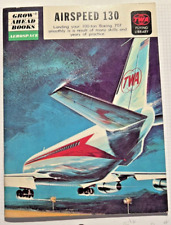1975 TRANS WORLD AIRLINE FLYING LIBRARY Book Airspeed 130 Aerospace Education 1F picture