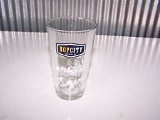 Vintage HOP CITY BREWING CO.  Beer Glass THE BARKING SQUIRREL LAGER picture
