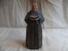 Old Monk Carved Wood Swiss Black Forest picture