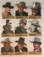 JOHN WAYNE COLLECTOR CARDS Breygent Complete DIE-CUT HERO'S HATS Chase Card Set picture