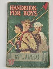 1943 Boy Scouts Handbook For Boys 1st Edition 36th Printing Ads Coke War Kodak picture