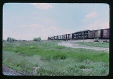 Railroad Slide - Union Pacific Freight Train 1976 Vintage Railway Cars Scene picture