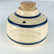 Rare Vintage Old Guildford Forge Stoneware Co Inkwell Signed J Boyko Farmhouse picture