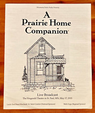 Prairie Home Companion Program 2003 St Paul Minnesota picture