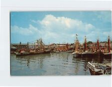 Postcard Fishing Vessels in Port Gloucester Massachusetts USA picture