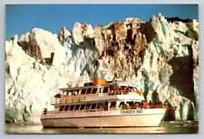 Glacier Bay National Monument M/V Thunder Bay Alaska Vintage Unposted Postcard picture