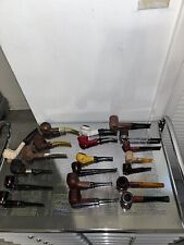 Estate Vintage Mixed Lot of 29 Tobacco Smoking Pipes. Italy And Usa picture