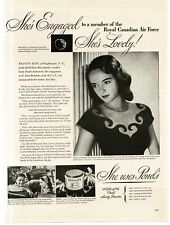 1945 Pond's Cold Cream Society Beauty Frances King of Poughkeepsie NY Print Ad picture