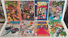 Marvel a Lot of 8 Assorted Chrome Cover Comics (9.0) 1990's  🛻 picture
