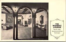 Postcard The Women's Lounge Woodward & Lothrop in Washington D.C. picture