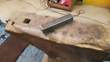  Blacksmith Hardy 1 piece 3/4 inch by 4 inch Square Stock Steel- forge-anvil. picture