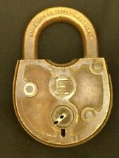 Old Antique Eagle Brass Lock picture