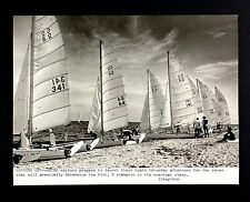 1978 NARCA Sailors Launch Boat Championship Race Sailboats Vintage Press Photo picture