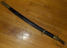 Original Imperial Russian dragoons shashka with rubber covered scabbard,  1908 picture