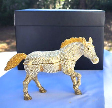 Keren Kopal Large Horse Austrian Crystals Trinket Box  Limited Edition NIB picture
