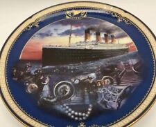Bradford Exchange Titanic Plate Maiden Voyage Queen Of The Ocean 1999 picture