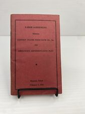 1952 Eastern States Petroleum Co & Employees Representation Plan Labor picture