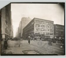 View Up LEXINGTON AVE New York City w Traffic Cop & Pedestrians 1924 Press Photo picture