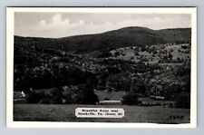 Brookville, PA-Pennsylvania, Scenic View, Mountains, Antique, Vintage Postcard picture