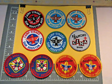 COLLECTIBLES: VTG. BSA~ LOT OF 10 BOY SCOUT CAMP 3